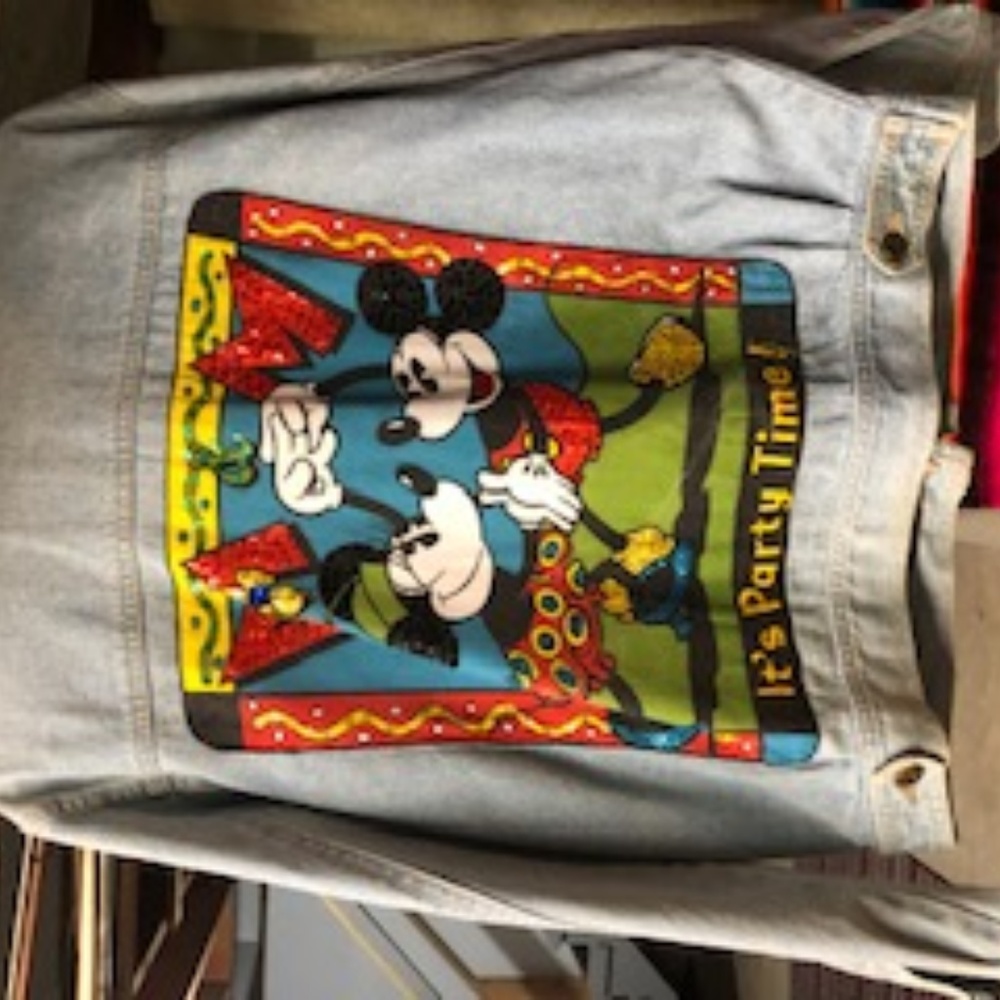 Vintage Mickey & Minny Denim Jacket